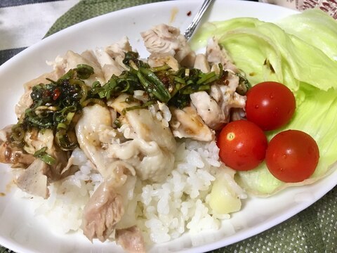 炊飯器で簡単に作る海南鶏飯